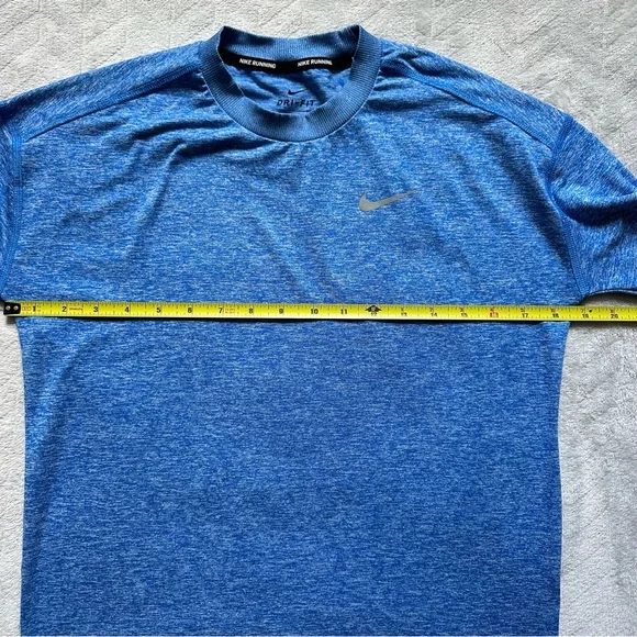Nike Women’s Dri-Fit Running Long Sleeve Blue Size XS - Picture 5 of 6